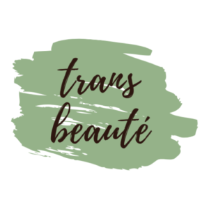 Logo de Transbeaute. maquillage féminisation transgenre travesti